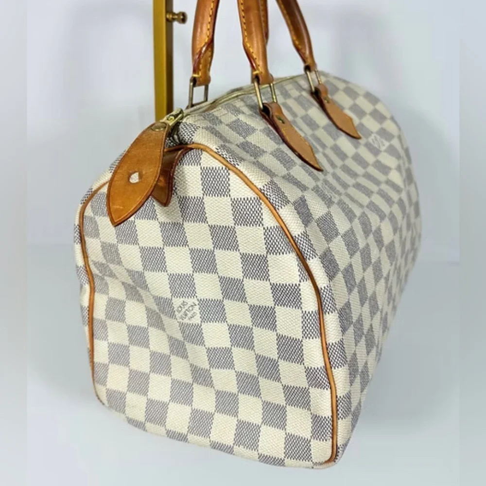 Louis Vuitton Speedy 30 Damier Azure - Picture 15 of 15